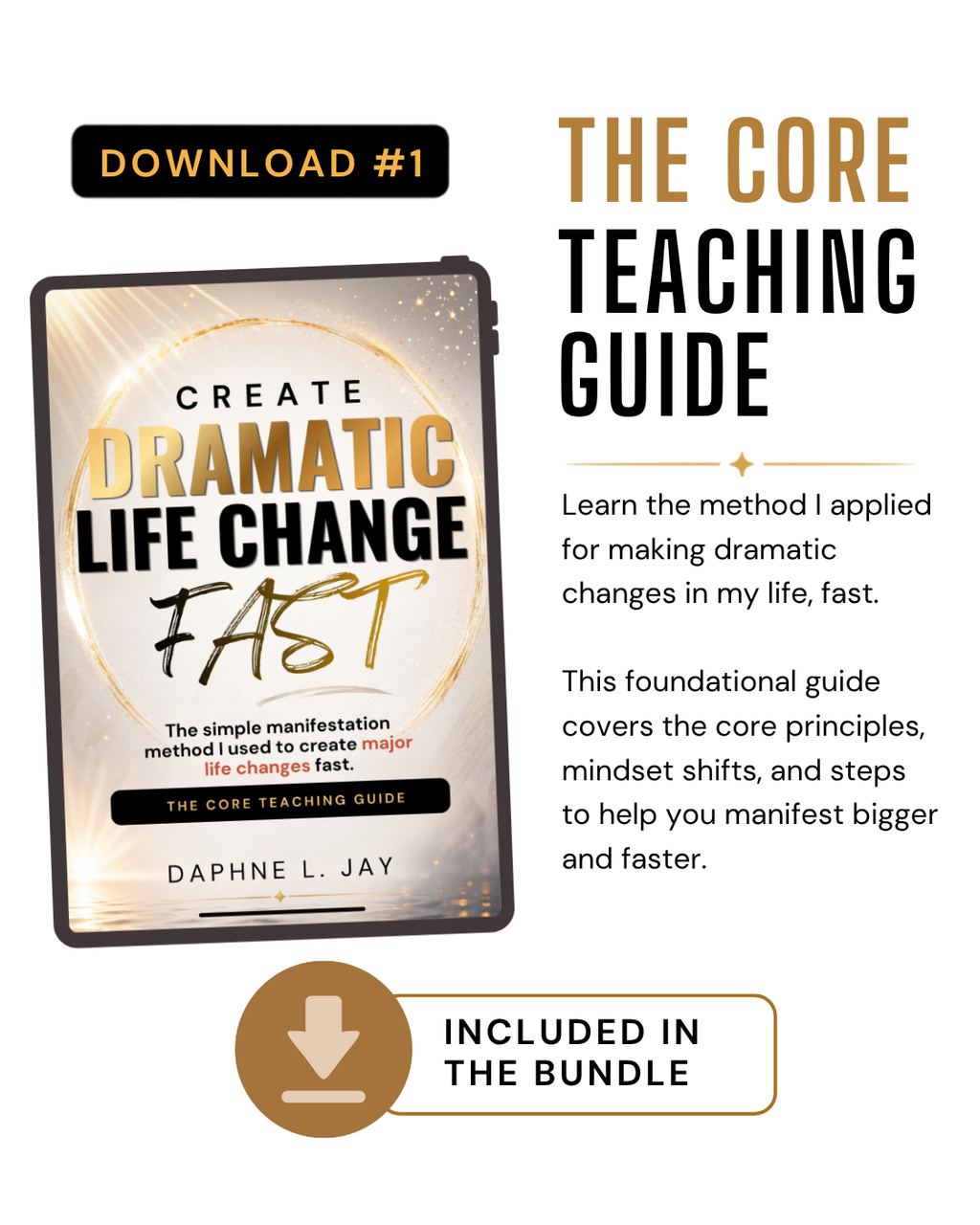 Pre-Order: Create Dramatic Life Change Fast - The Digital Bundle